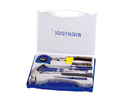 6PC透明塑盒家用工具包