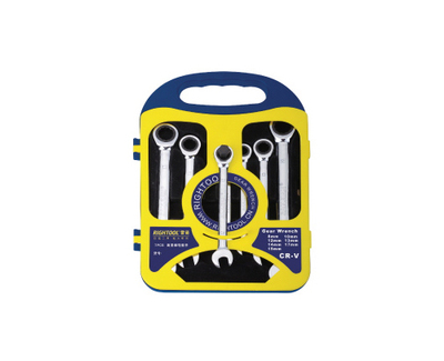 7pc棘轮两用扳手组套