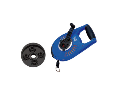  盘式半自动纤维卷尺